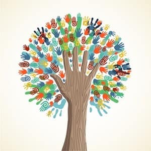 A resilient tree — symbol of the Diversity and Inclusivity Committee